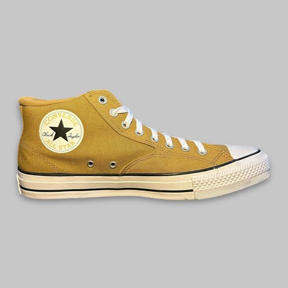 Converse Chuck Taylor All Star High Top Mustard Yellow Men’s Sneakers – Size 12 - Picture 2 of 6